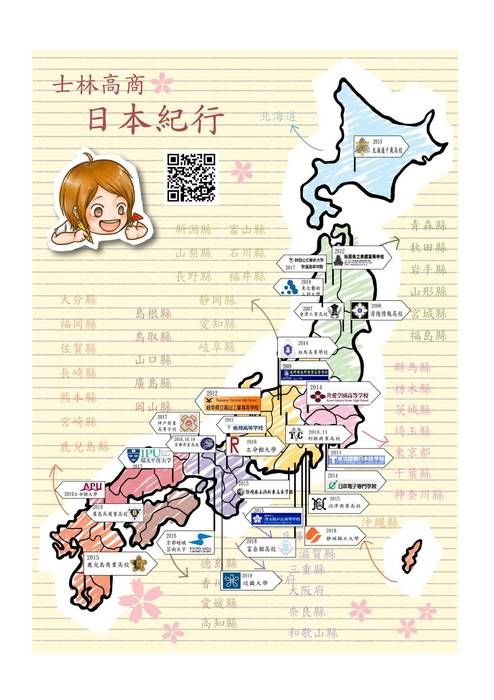 歷年日本教育旅行紀錄表