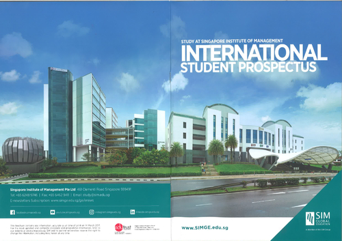 singapore institute of management student prospectus