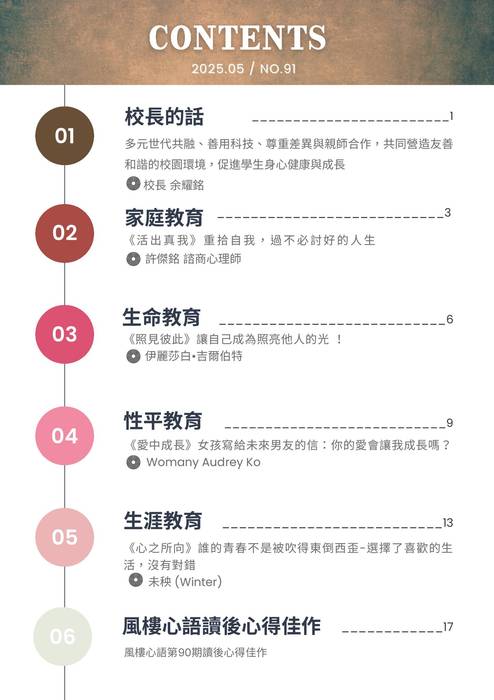 第91期風樓心語